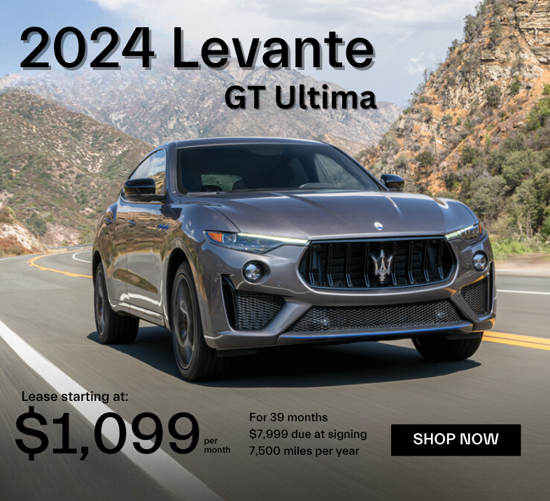 2024 Levante GT Ultima lease offer